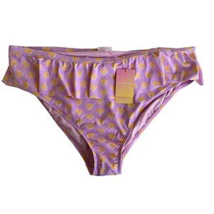 NWT Stoney Clover High-Leg High-Waist Bikini Bottom -  Size 3X (24W-26W)